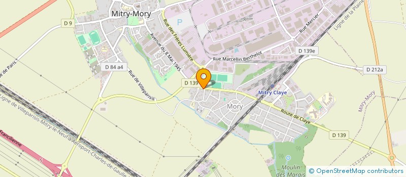 localisation de l'entreprise MONSIEUR HAMZA LAMKADEM  MITRY-MORY