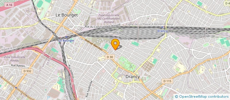 localisation de l'entreprise MONSIEUR HAMZA LARFAOUI à DRANCY
