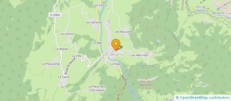 localisation de l'entreprise MONSIEUR HAMZA LEBBAR  LES DESERTS