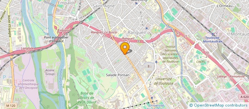 localisation de l'entreprise MONSIEUR HAMZA MAATA à TOULOUSE