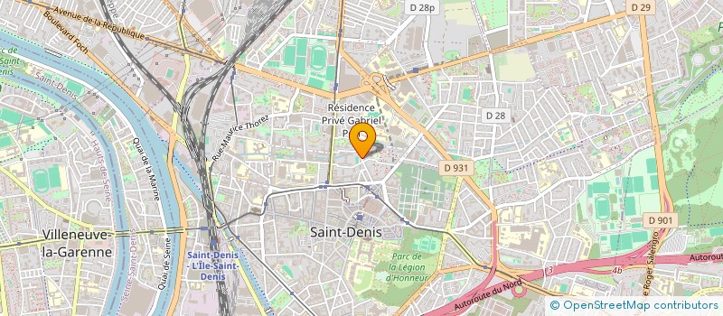 localisation de l'entreprise MONSIEUR HAMZA MADI  SAINT-DENIS