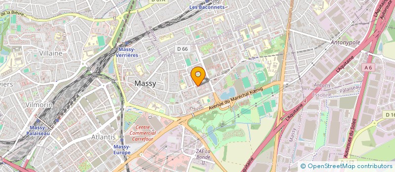 localisation de l'entreprise MONSIEUR HAMZA MAIEZ à MASSY
