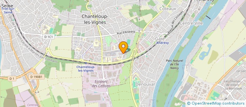 localisation de l'entreprise MONSIEUR HAMZA MEDOUANI  SAINT-OUEN-L'AUMONE