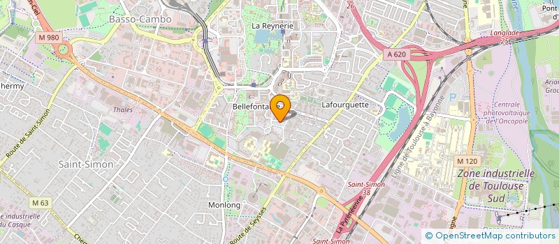 localisation de l'entreprise MONSIEUR HAMZA MEHTOUGI  TOULOUSE