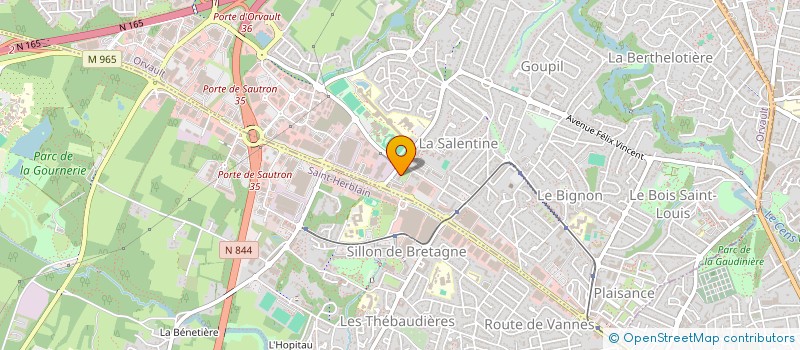localisation de l'entreprise MONSIEUR HAMZA MELKI à ORVAULT