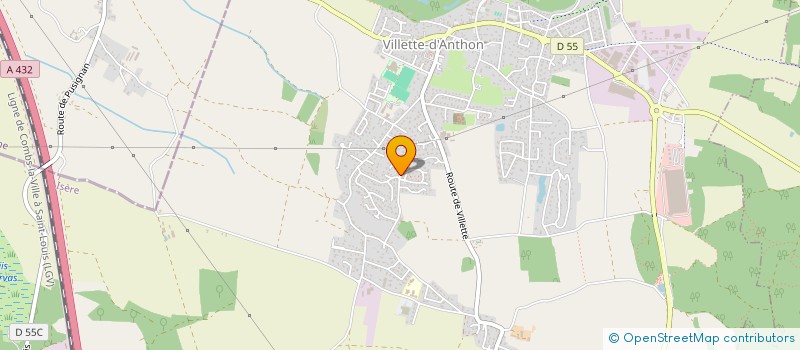 localisation de l'entreprise MONSIEUR HAMZA MELLITI  VILLETTE-D'ANTHON