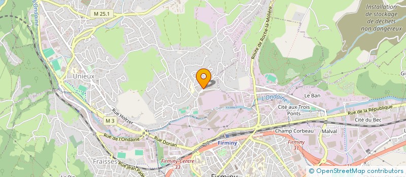 localisation de l'entreprise MONSIEUR HAMZA MESSAOUDENE  UNIEUX