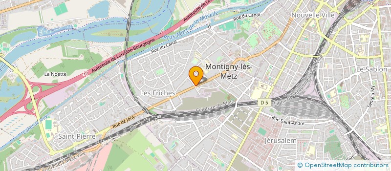 localisation de l'entreprise MONSIEUR HAMZA MILADI à MONTIGNY-LES-METZ