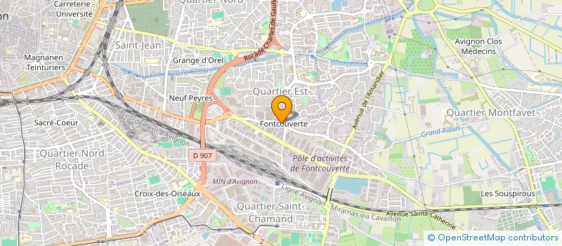 localisation de l'entreprise MONSIEUR HAMZA MILOUDI  AVIGNON