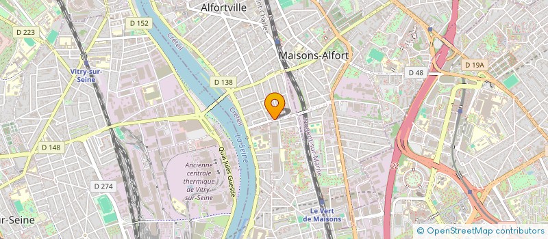 localisation de l'entreprise MONSIEUR HAMZA MOALI à ALFORTVILLE