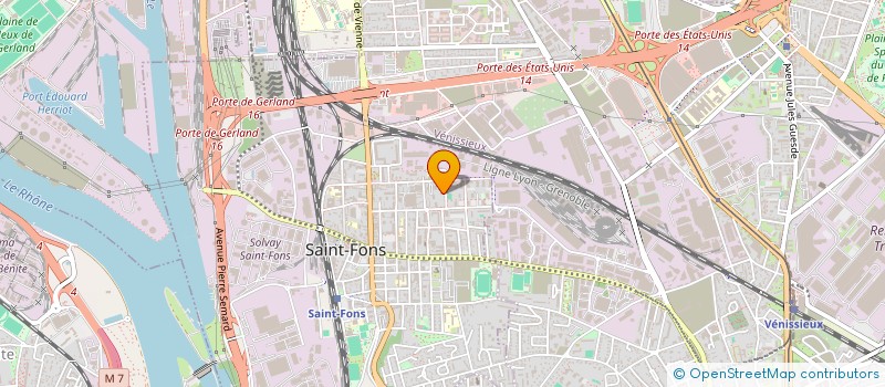 localisation de l'entreprise MONSIEUR HAMZA MOKEDDEM à SAINT-FONS