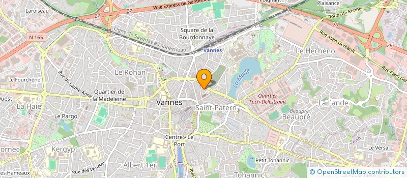 localisation de l'entreprise MONSIEUR HAMZA MOSBAH à VANNES