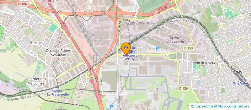 localisation de l'entreprise MONSIEUR HAMZA MOUZAIA  THIAIS