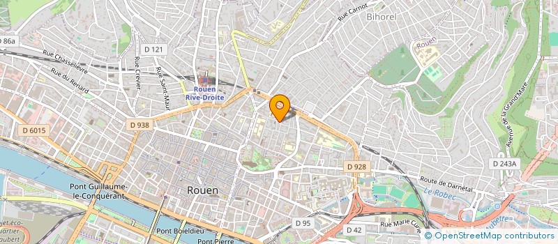 localisation de l'entreprise MONSIEUR HAMZA MOUZLAF  ROUEN