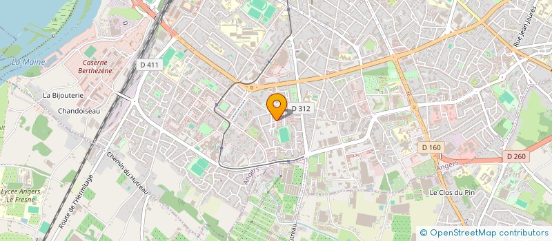 localisation de l'entreprise MONSIEUR HAMZA MZOUGHI à ANGERS