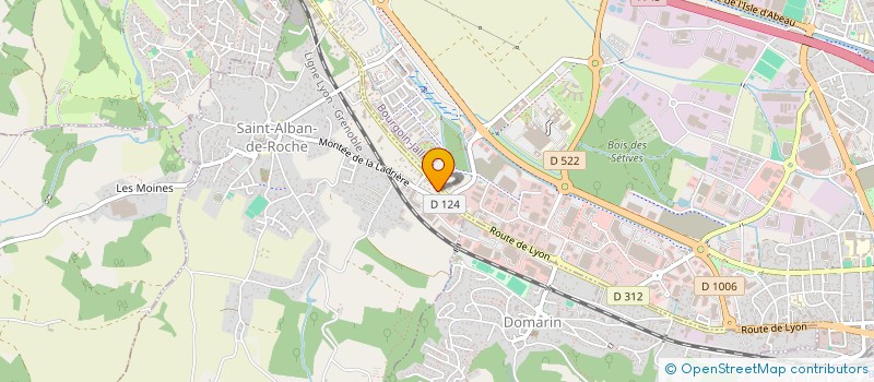 localisation de l'entreprise MONSIEUR HAMZA NAJI à SAINT-ALBAN-DE-ROCHE