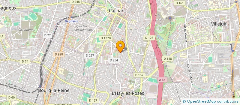 localisation de l'entreprise MONSIEUR HAMZA NASSIRI à CACHAN