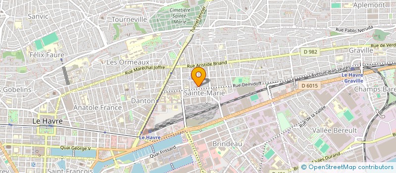 localisation de l'entreprise MONSIEUR HAMZA NEDRI à LE HAVRE