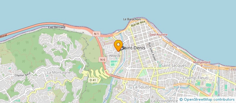 localisation de l'entreprise MONSIEUR HAMZA NIZARI à SAINT-DENIS
