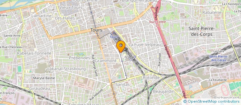 localisation de l'entreprise MONSIEUR HAMZA NOUASSI  TOURS