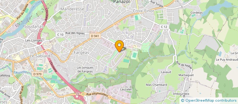 localisation de l'entreprise MONSIEUR HAMZA OUAHBY à PANAZOL