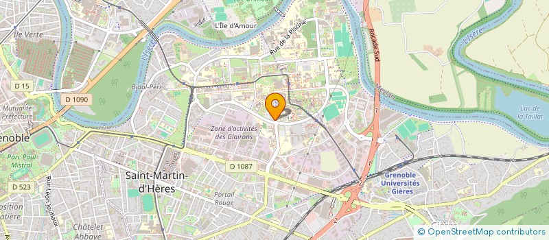 localisation de l'entreprise MONSIEUR HAMZA OUERFELLI à SAINT-MARTIN-D'HERES