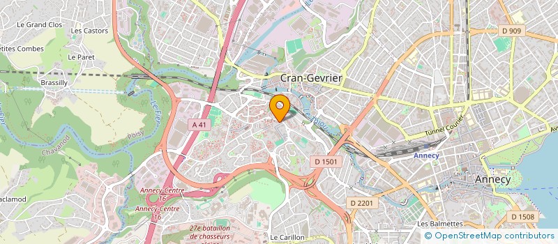 localisation de l'entreprise MONSIEUR HAMZA OULAD MOHAND AHMED à ANNECY