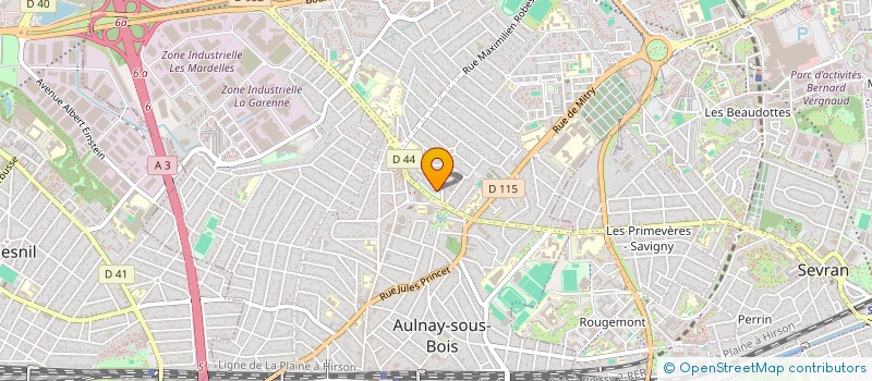localisation de l'entreprise MONSIEUR HAMZA POPOFF  AULNAY-SOUS-BOIS
