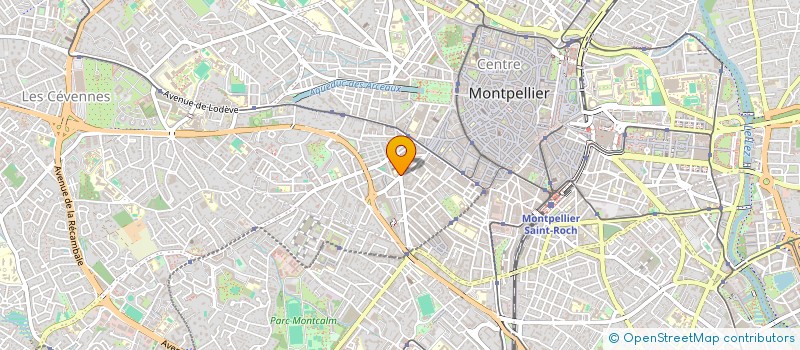localisation de l'entreprise MONSIEUR HAMZA QABIL à MONTPELLIER