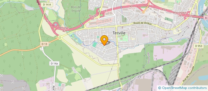 localisation de l'entreprise MONSIEUR HAMZA RAKIB  TERVILLE