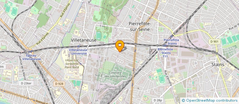 localisation de l'entreprise MONSIEUR HAMZA RAMDANI à VILLETANEUSE
