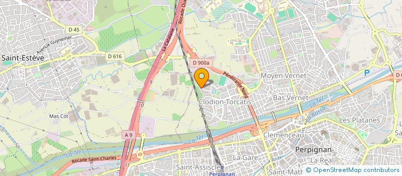 localisation de l'entreprise MONSIEUR HAMZA RAYHANI  PERPIGNAN