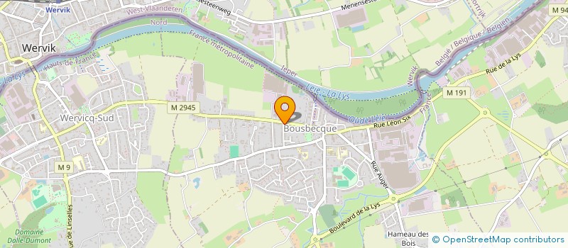 localisation de l'entreprise MONSIEUR HAMZA RAZOUK  BOUSBECQUE