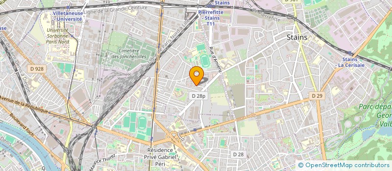 localisation de l'entreprise MONSIEUR HAMZA RIAHI à PIERREFITTE-SUR-SEINE