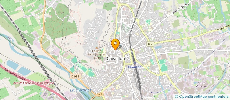 localisation de l'entreprise MONSIEUR HAMZA SAADAOUI  CAVAILLON