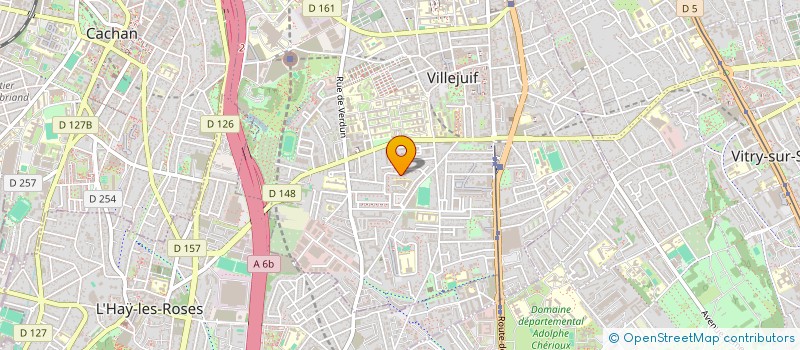 localisation de l'entreprise MONSIEUR HAMZA SAID HOUSSEINI  VILLEJUIF