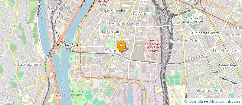 localisation de l'entreprise MONSIEUR HAMZA SARRAY  LYON