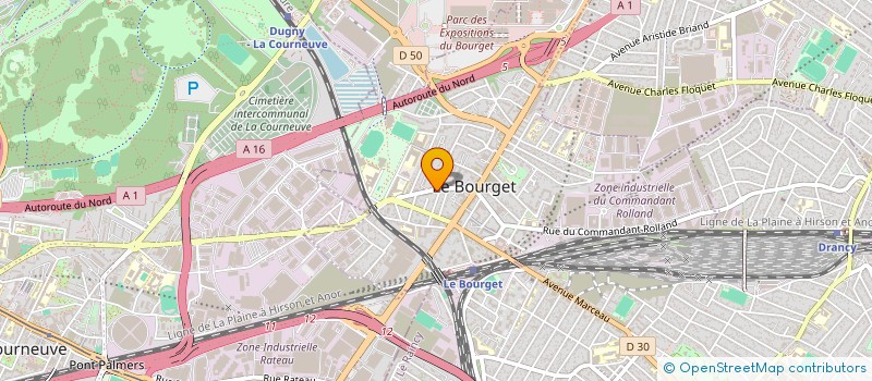 localisation de l'entreprise MONSIEUR HAMZA TAGHZOUIT à LE BOURGET