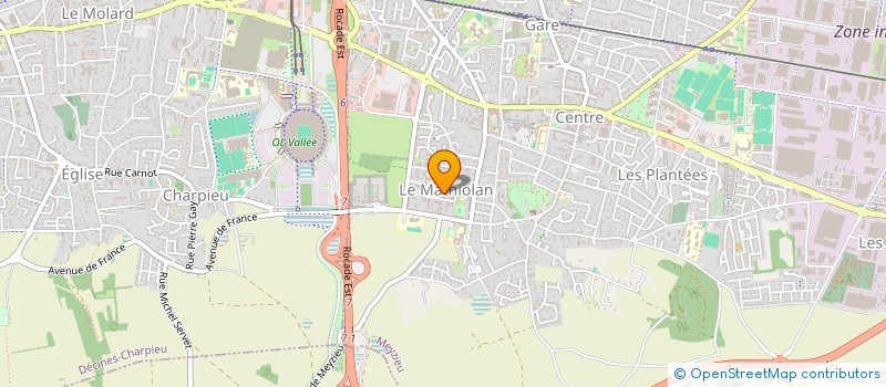 localisation de l'entreprise MONSIEUR HAMZA TAGUIGUE  MEYZIEU