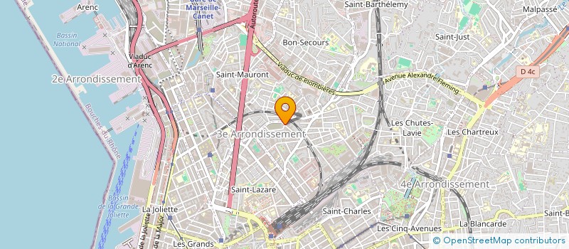 localisation de l'entreprise MONSIEUR HAMZA TAHRI à MARSEILLE
