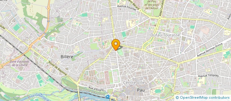 localisation de l'entreprise MONSIEUR HAMZA TALBI  PAU