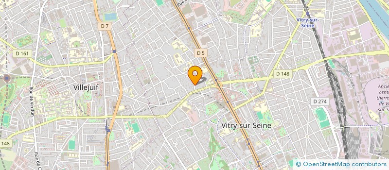 localisation de l'entreprise MONSIEUR HAMZA TALOUI à VITRY-SUR-SEINE