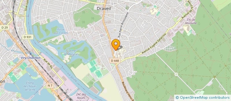 localisation de l'entreprise MONSIEUR HAMZA TOUGAI à DRAVEIL