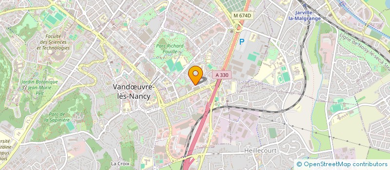 localisation de l'entreprise MONSIEUR HAMZA TOUIL  VANDUVRE-LES-NANCY