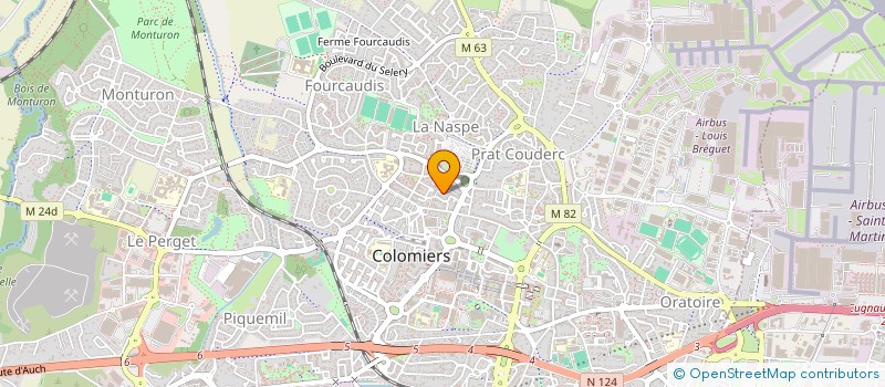 localisation de l'entreprise MONSIEUR HAMZA VELO à COLOMIERS