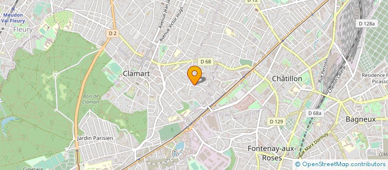 localisation de l'entreprise MONSIEUR HAMZA YOUNSI à CLAMART
