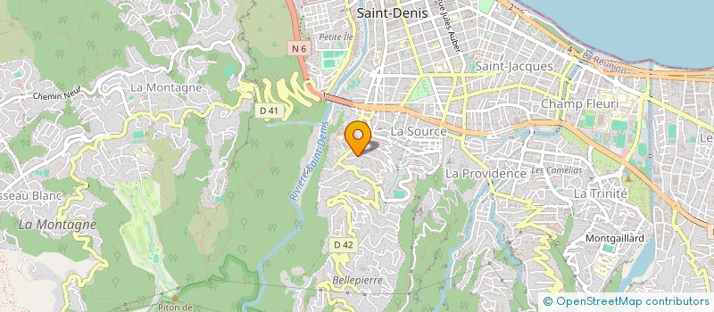 localisation de l'entreprise MONSIEUR HAMZA YOUSSOUF à SAINT-DENIS