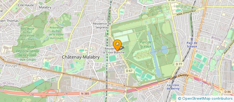 localisation de l'entreprise MONSIEUR HAMZA ZEBILAH  CHATENAY-MALABRY