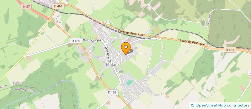 localisation de l'entreprise MONSIEUR HAMZA ZIADI  ETALANS