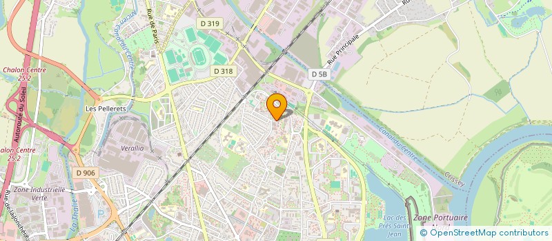 localisation de l'entreprise MONSIEUR HAMZA ZIANE HAMMOU  CHALON-SUR-SAONE